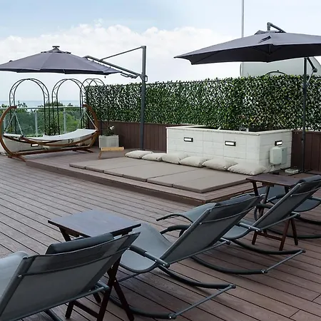Under The Stars - Lux Penthouse With Pool And Terrace By Flat Mаnager セインツ・コンスタンティン＆ヘレナ
